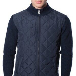 7 Diamonds Black Quilted Jacket